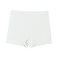 thumbnail image 1 of cfhntfmh Womens Boyshorts Panties Stretch Mid Waist Soft Breathable No Show Underwear Solid Color Seamless Boxer Briefs, 1 of 2