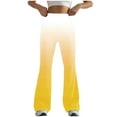 thumbnail image 1 of cfhntfmh Womens Yoga Pants Fashion Printed High Elastic Waisted Bootcut Pants Lounge Soft Bell Bottoms Pants, 1 of 4