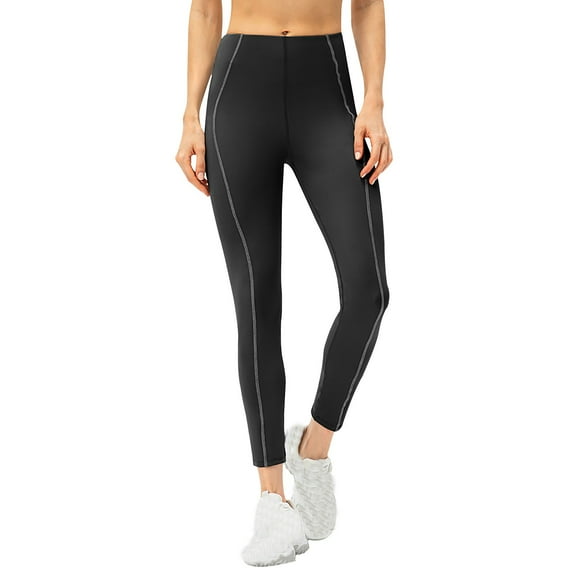 cfhntfmh Yoga Leggings for Women Soft Stretch High Elastic Waisted Slim Long Pants Outdoor Seamless Athletic Workout Leggings