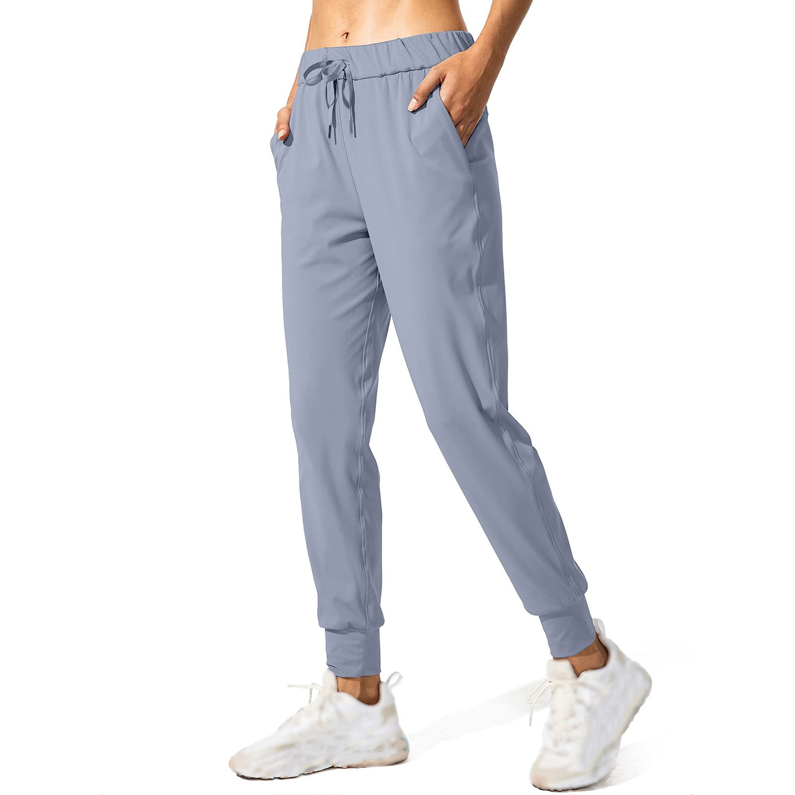 cfhntfmh Yoga Pants for Women Athletic Low Elastic Waisted Stretch