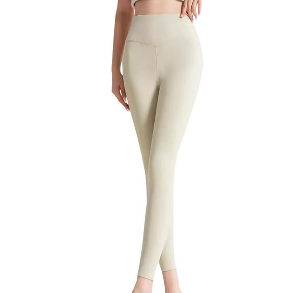 cfhntfmh Yoga Pants for Women Seamless High Waisted Long Leggings Soft Stretchy Workout Running Activewear Pants