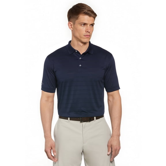 cgm451-peacoat navy-m mens opti-vent polo, peacoat navy - medium