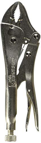ch hanson c.h. hanson 71050 manual locking pliers, curved jaw, 10 inch