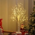 thumbnail image 1 of 144 LED Artificial Lamp with Timer, DIY Birch Tree with Lights, USB/ , Fairy Light Spirit Tree for Table  Wedding Bedroom Christmas (Warm White), 1 of 10