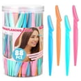 thumbnail image 1 of chalian - 88 Pcs Eyebrow Razors & Face Razors for Women in Storage Jar – 4 Color Dermaplane Razor for Women Face & Men, Safe Face Shaver with Protective Covers, 1 of 7