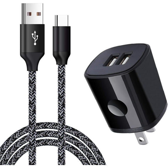 chalian-C Phone Wall Charger for Samsung Galaxy Note 10 Lite/Plus/9/20 S25 S24 S23 S22 Ultra S21 S20 FE S10E 5G A16 A15 A35 A21 A11 A14 A13 A23...USB Charger Plug with Type C Cable Fast Charging Cord
