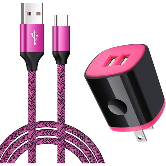 chalian-C Phone Wall Charger for Samsung Galaxy Note 10 Lite/Plus/9/20 S25 S24 S23 S22 Ultra S21 S20 FE S10E 5G A16 A15 A35 A21 A11 A14 A13 A23...USB Charger Plug with Type C Cable Fast Charging Cord