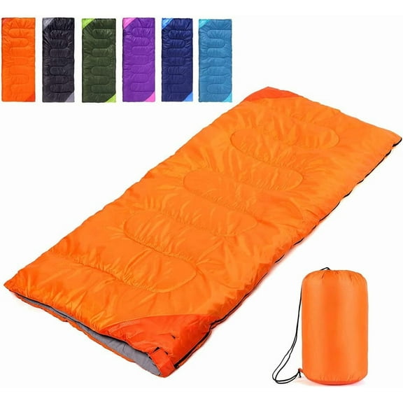 chalian Camping Sleeping Bag for Adults Boys and Girls,Cold and Warm Weather-Summer, Spring, Fall, Lightweight, Waterproof Compact Bag for Camping Gear Equipment, Traveling, and Outdoors