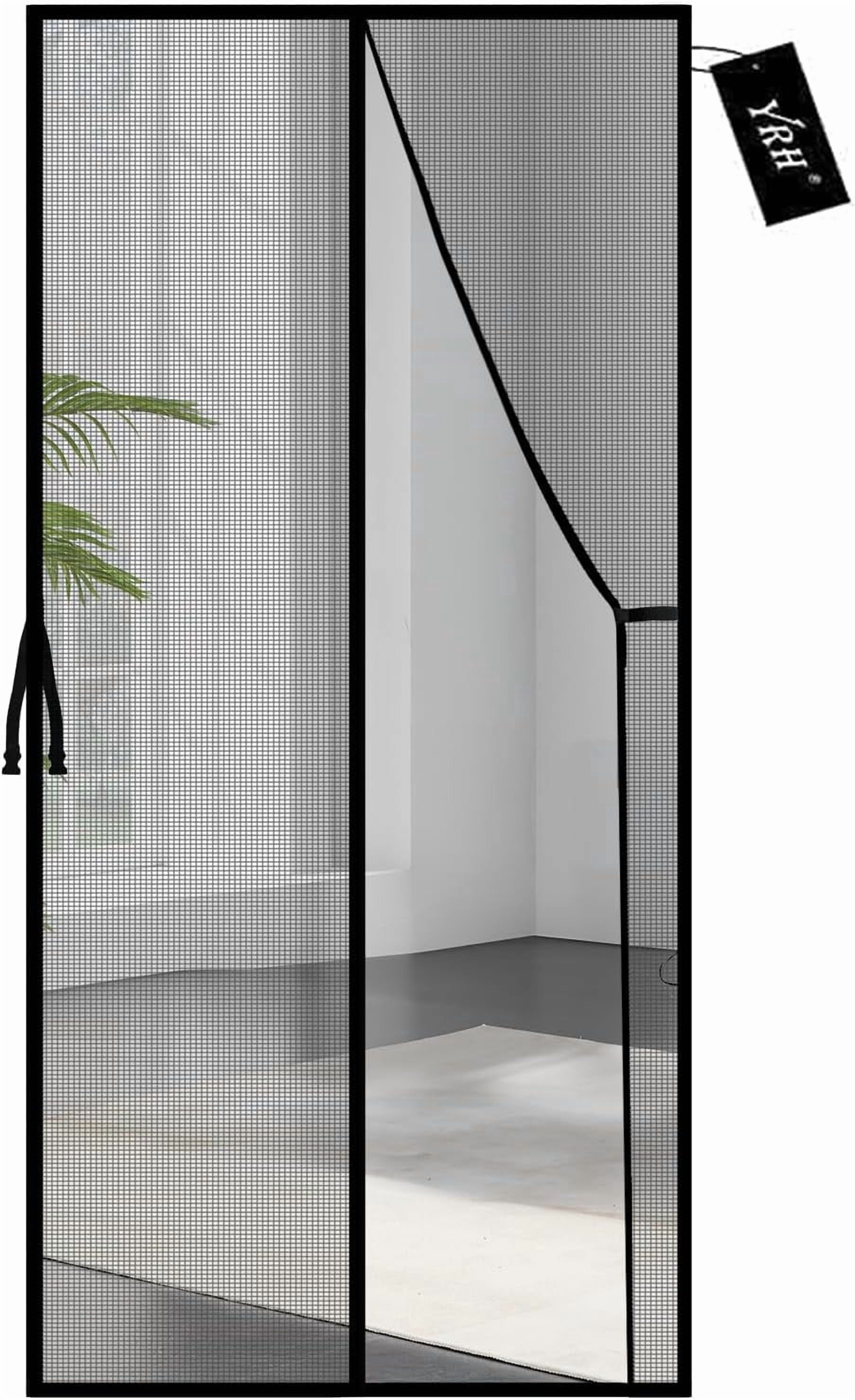 chalian - Fiberglass Magnetic Screen Door,Heavy Duty Enhanced ...