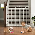 thumbnail image 1 of chalian-Mom's Choice Baby Gate No Bottom Bar, Adjustable Width 26” to 36” for Child and Pet, Dog Gate with Auto-Close & One-Hand Operation, Screw-in Installation for Doorways and Indoor Use, 1 of 12