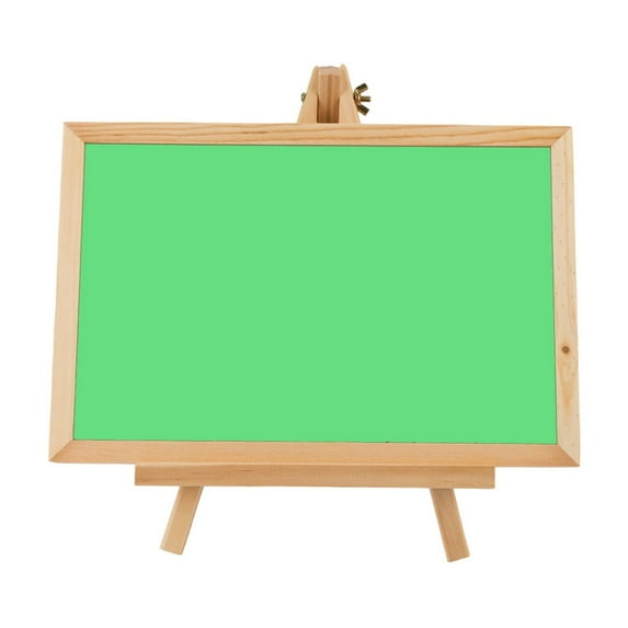chalkboard sign Store Writing Board with Stand Small Blackboard for Students Wooden Home Decoration Crafts