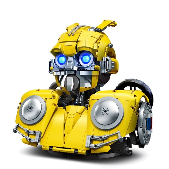 chanbrick Mech Robot Building Set Compatible with Lego Steel Bumblebee Bust Model Toy for Adults 1272 Pcs
