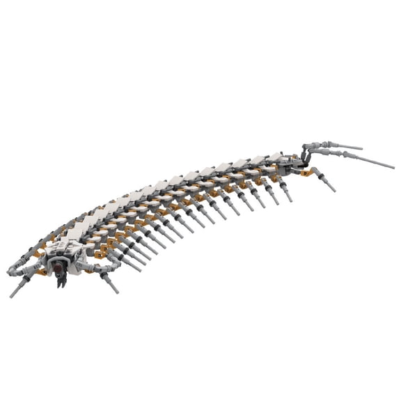 chanbrick Mechanical Centipede Building Blocks Set Compatible with Lego MOC Animal Insect for Adults 658 Pcs