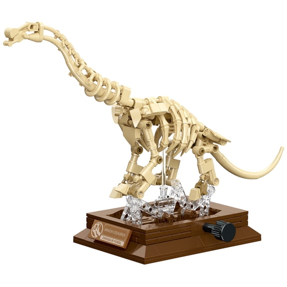 chanbrick Mechanical Dinosaur Museum Building Set Compatible with Lego Animal Brachiosaurus Fossil Model for Adults 284 Pcs
