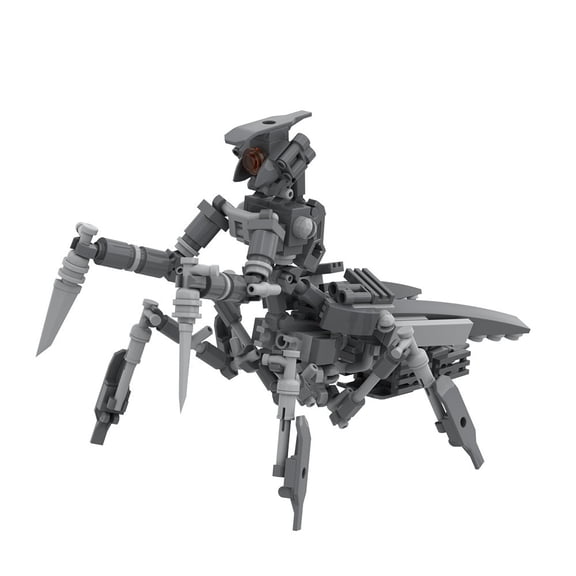 chanbrick Mechanical Mantis Building Blocks Set Compatible with Lego MOC Animal Insect for Adults 185 Pcs