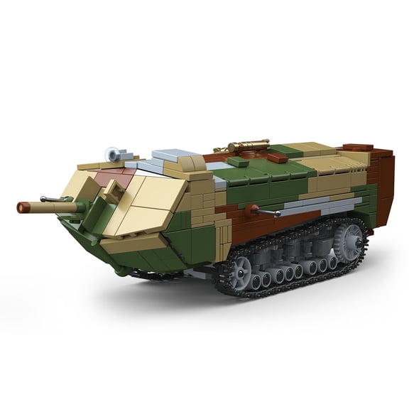 chanbrick Military Heavy Tank Building Set Compatible with Lego Army Tank Model Decor Gift for Adults Boys 1017 Pcs