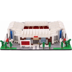 chanbrick Old Trafford Soccer Stadium Building Set Mini Not Compatible with Lego Architecture Model for Adults 3850 Pcs