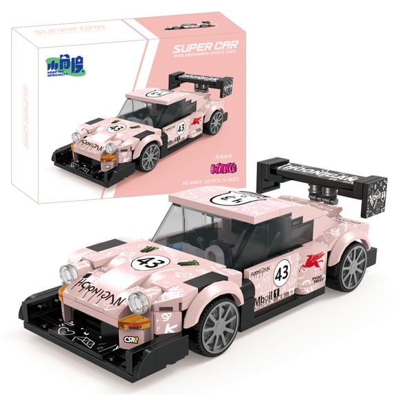 chanbrick Sports Racing Car Building Set Compatible with Lego Cars for Adults Boys 281 Pcs