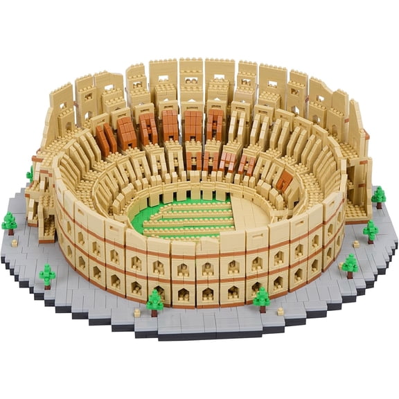 chanbrick The Roman Colosseum Building Set Mini Not Compatible with Lego Architecture Model for Adults 5594 Pcs