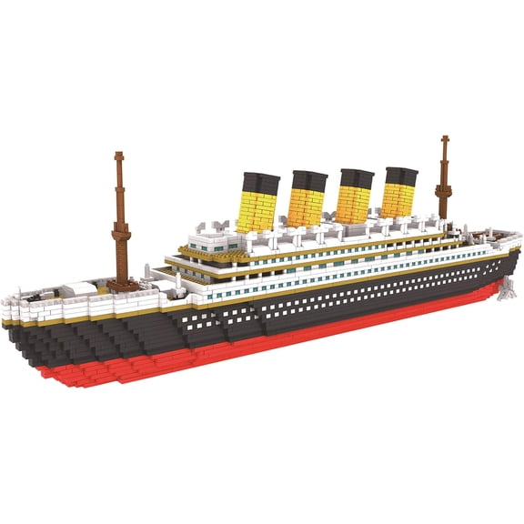 chanbrick Titanic Cruise Ship Building Set MIni Not Compatible with Lego Ship Modle for Adults 3800 Pcs