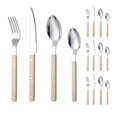 thumbnail image 1 of changqing xie Rivet ABS Clamp Handle Kitchen Stainless Steel Silverware Tableware Flatware Cutlery Set Steak Knife Fork Spoon Teaspoon Western Tableware Butter Knife Set, 1 of 9