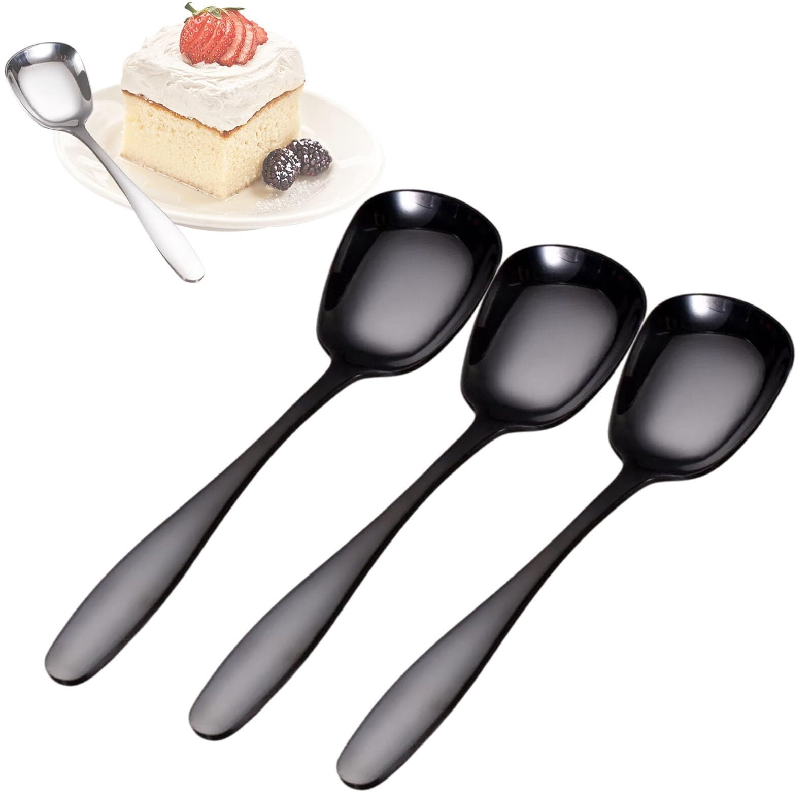 changqing xie Square Head Stainless Steel Spoons, square head stainless ...