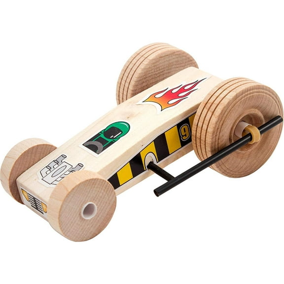 channel craft rubberband roadster wooden racecar kit