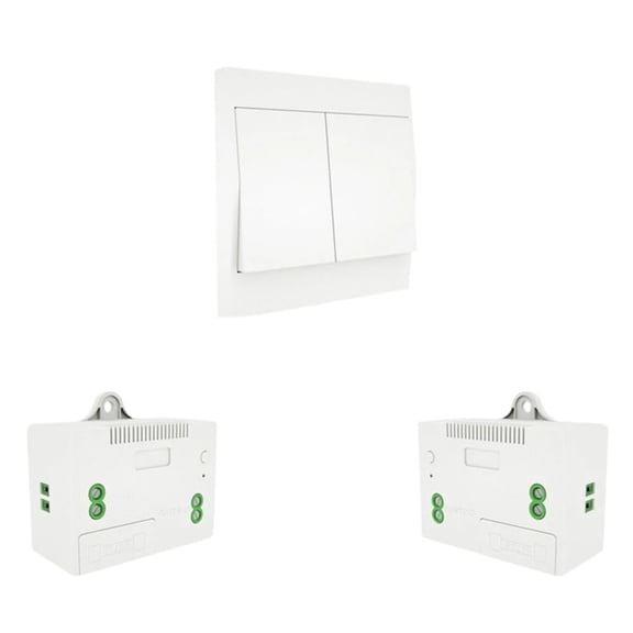 chaoyuan Self Powered Wireless Light Switch Kit Remote Light Switches Wireless No Battery No Wiring