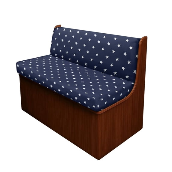 chaqlin Blue White Star Pattern RV Furniture Slipcovers Replacement Set ...