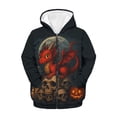 thumbnail image 1 of chaqlin Dragon Hoodies for Boys Size 6-7 Zip Up Hooded Coat Skull Print Long Sleeve Hoodie Sweatshirts Kids School Jacket with Pocket, 1 of 7