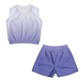 thumbnail image 1 of chaqlin Girl's 2-Piece Matching Set Sleeveless Tank Top and Soft Athletic Shorts with Pockets Summer Sport Athletic Outfits Toddler to Big Kid (5-14Y), 1 of 7