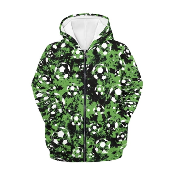 chaqlin Girls' Fashion Hoodies & Sweatshirts Art Dog Zip up Hoodie Kids Long Sleeve Sweatshirt Jacket Causal Zipper Sport Coat with Pockets