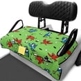 thumbnail image 1 of chaqlin Golf Cart Seat Covers 4 Pockets Warp Knitted Terry Cloth, Compatible with Sports Summer, for Club Golf Cart Rear Seat 2 Passenger, Bird Golf, 1 of 8