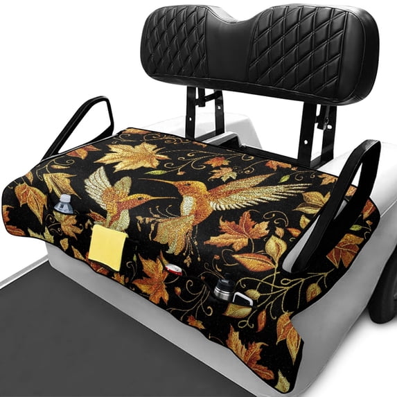 chaqlin Golf Cart Seat Easy to Install, Compatible with Golf Cart Seats Sports, Golf Cart Seat Cover Fit for Club Car 2-Seat Golf Carts, Hummingbird