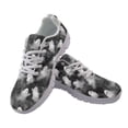thumbnail image 1 of chaqlin Halloween Ghosts Sneakers for Women Men Size 7 Breathable Mesh Lace Up Walking Shoes Lightweight Slip On Running Shoes Comfortable Office Work Flat, 1 of 7