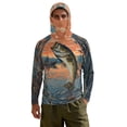chaqlin Men's UPF 50+ Sun Hoodie with Pocket & Face Mask Lightweight UV ...