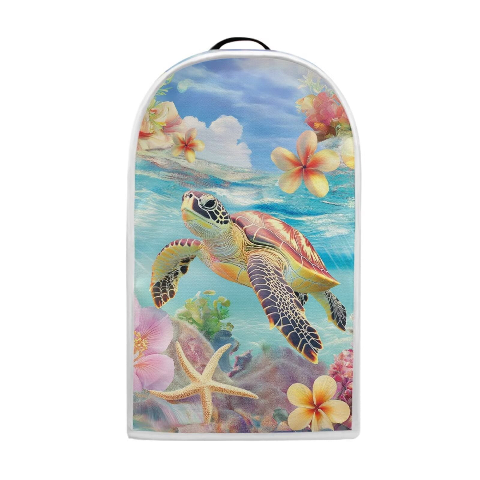 Turtle Computer Dust Cover chaqlin Sea Turtle Print Blender Covers with Top Handle Starfish ...