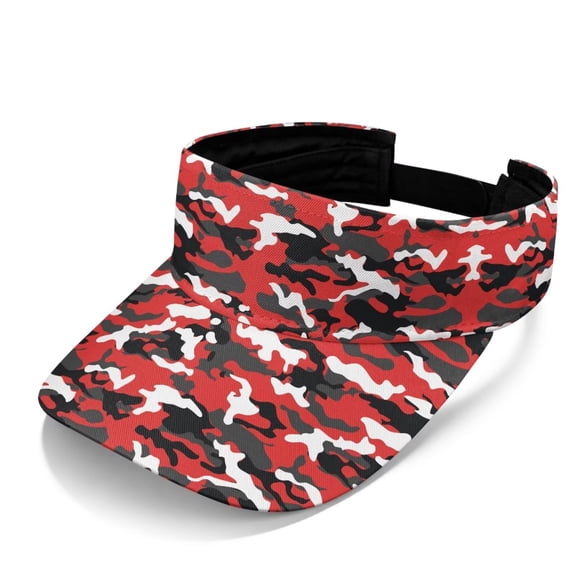 chaqlin Sport Sun Visor Hats Adjustable Open Top Baseball Cap Ball Caps for Women and Men Camouflage Print