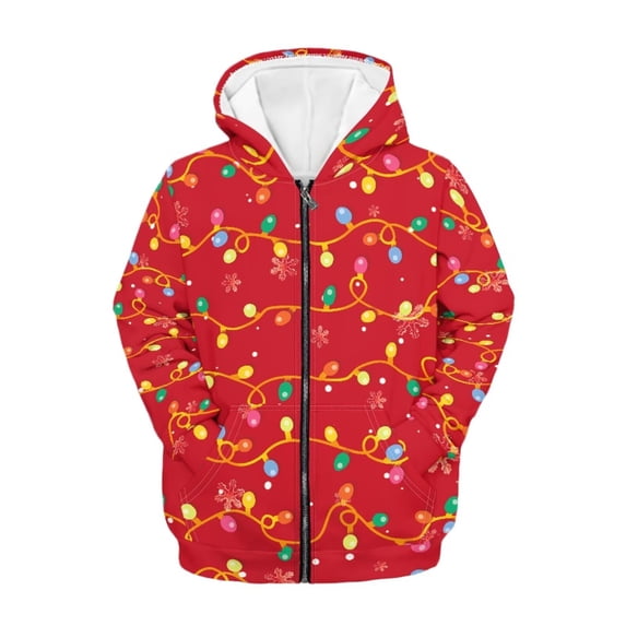 chaqlin Teen Girl Dragon Hoodies Trendy Y2K Zip Up Hoodie Flower Long Sleeve Sweatshirts Kids Hooded Jackets Winter Sweaters with Pocket Size 14-16