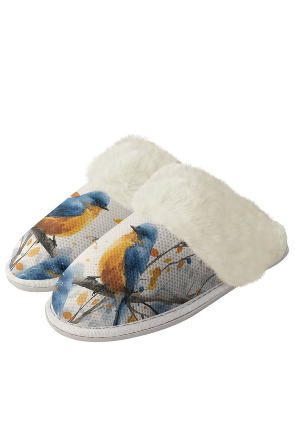 - Women Hummingbird Slippers for Home Size 11 Outdoor Indoor Slip on Fuzzy Slippers Lightweight Warm Cozy House Slippers Size 12