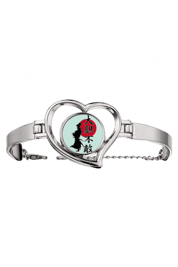 character couxiake japan bracelet heart jewelry wire bangle