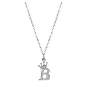 NEIKEUP charm necklace letter necklaces for women heart initial girls Initial Necklace Gift Women Girls 26 English Letters Full Diamond Pendant For Rhinestone Necklaces A to Z Alphabet Teen Jewelry