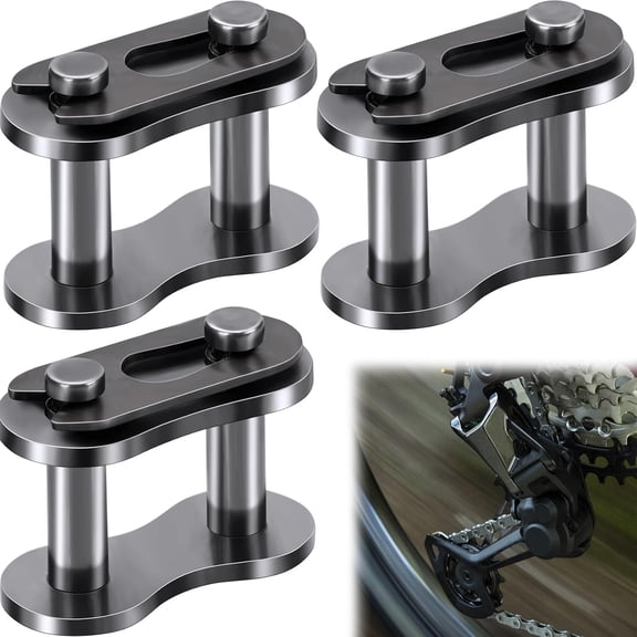 chasenew 10pcs #25 Chain Master Link Roller, Master Connector Link for Baja Doodle Bug Motovox Mini Bike Harbor Freight Predator 212cc Go Kart Cart (10pcs #25)