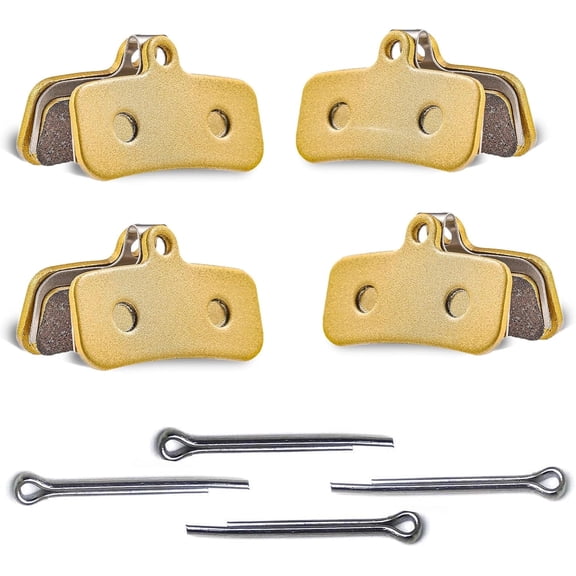 Chasenew 4 Packs Replacement Genuine Front and Rear Basin Brake Pads for Sur Ron Light Bee X/S, Talaria Sting MX3 R/MX4 and Segway X160/X260, Electric Off-Road Bike Replacements