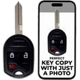 thumbnail image 1 of chasenew Cut Remote Key Fob Replacement Fits with Ford F-150 F250 F350 F150 Explorer Edge Expedition, Escape 2005 2006 2007 2008 2009 2010 2011 2012 2013 2014 2015 Car Keys Remote, 1 of 4