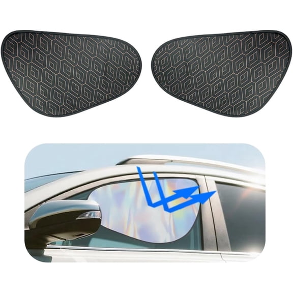 chasenew Side Window Sunshades,Car Sun Shade Side Window,Passenger/Driver Window Sun Shade,Cling Windows Cover,Provides Privacy from Light