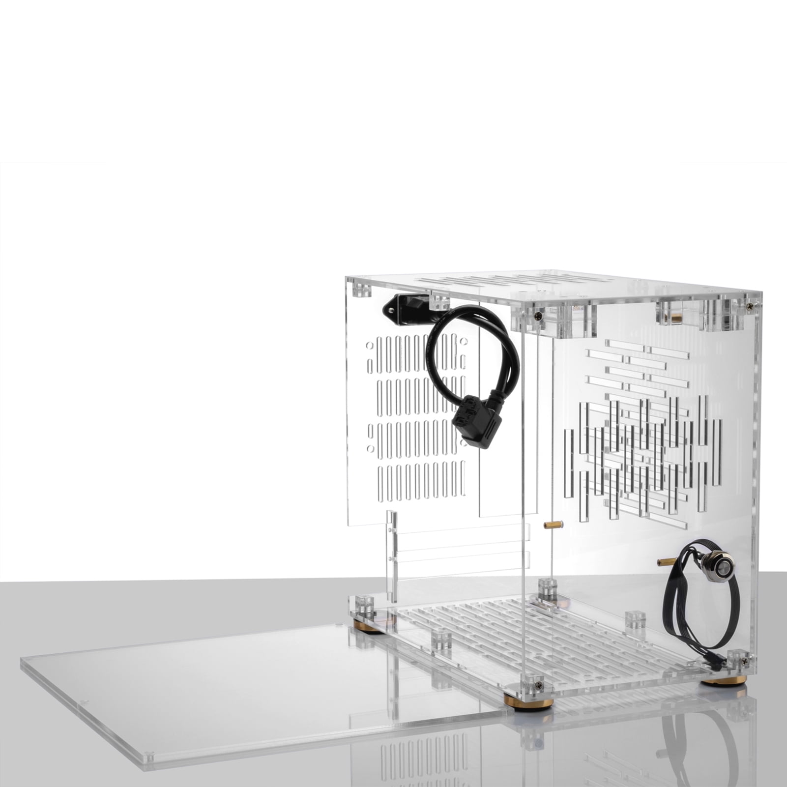 chassis,210mm Computer Shell Pc Computer Pc All-round Itx Dsfen Heat Pc ...