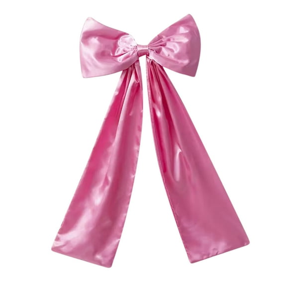 chaungfeng 1-Pack Oversized Satin Christmas Bows, for Gift Wrapping, Tree Decor, Wreath, Craft, Wedding, Party, Light Up Bows for Bakery Candy Bags, Home Decor, 46.1x19.7 Inches