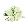 thumbnail image 1 of chaungfeng 1 Packs Peonies Artificial Flowers, Green Artificial Peonies, Silk Fake Artificial Peonies Bouquet for Centerpiece Table Wedding Party Home Decor, 1 of 6