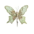 thumbnail image 1 of chaungfeng 1 Pcs Sparkling Large Butterfly Clips, Christmas Floral Accessories, for Wedding Decor, Festival Scene, Tree Embellishment, 5.9 x 6.7 Inch, 1 of 6